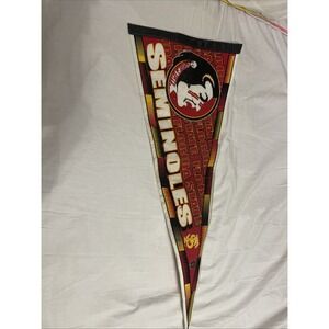 Vintage Florida State Seminoles Pennant 33 1/2"L  (Pre-Owned)